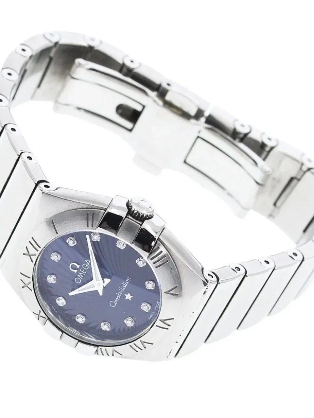 OMEGA Constellation 123.10.27.60.51.001 12P Diamond Quartz Ladies Watch_968965